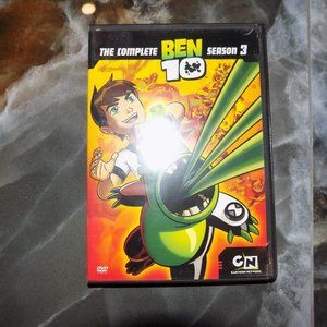 Ben 10 - Season 3 (DVD, 2008, 2-Disc Set) EUC